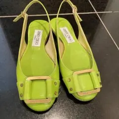 ジミーチュウ 35 パックストラップ パンプス ミュール サンダル