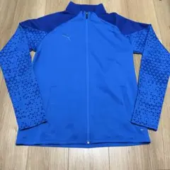 プーマ　TEAMCUP トレーニング ジャケット　Ｌ　ブルー