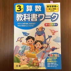 東京書籍 算数 3年　3文字だけ記入　付録1、2なし