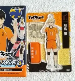 ハイキュー ミニ アクリルスタンドコレクション 第２弾 月島蛍