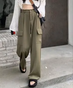 Miniministore カーゴパンツ レディース ベイカーパンツ Lサイズ