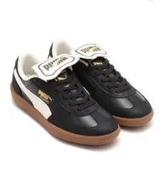 未使用PUMA PALERMO PREMIUM BLACK-PUMA WHITE