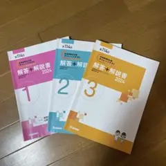 解答+解説書 2024 1-3巻セット