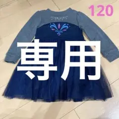 アナ雪 アナ チュールドレス 120