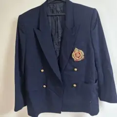 INCEBORGネイビー ダブルブレスト ブレザー エンブレムオススメ商品