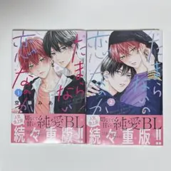 たまらないのは恋なのか 1巻 2巻 未読品