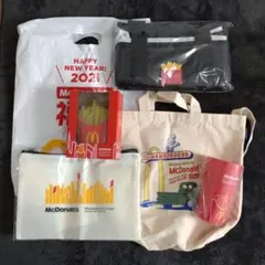 マクドナルド福袋2021 2つセット　切り取りなし マクドナルド福袋2021 2つセット 切り取りなし コレクション