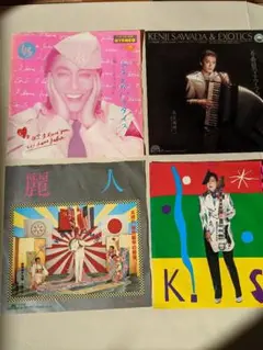 沢田研二シングルレコード4枚組