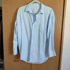 relume ライトブルー 長袖シャツ