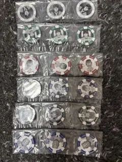 一番くじ　カイジ　F賞 チップ　6種
