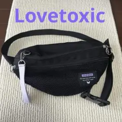 Lovetoxic ラブトキシック ボディバッグ/ウエストポーチ　ブラック