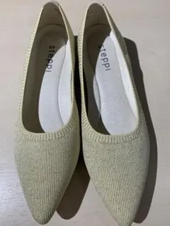 新品steppi ベージュゴールド7.5サイズ
