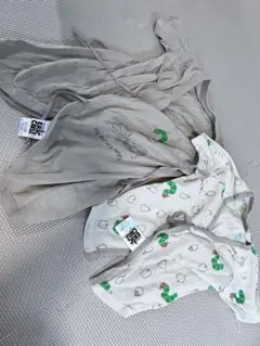 はらぺこあおむし　ベビー肌着 50-60cm 2点セット