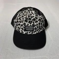old stussy leopard mesh cap オールドステューシー