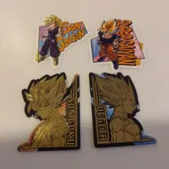 ドラゴンボール　ステッカービスケット　ステッカー　４枚　レア