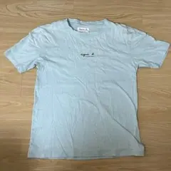 agnis b. pour ADAM ET ROPÉ Tシャツ M ライトブルー