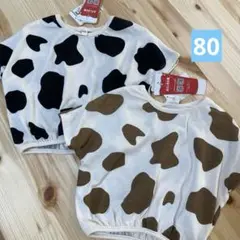 【新品未使用】バースデイ　森永練乳コラボ　牛柄　Tシャツ　アニマル　トップス
