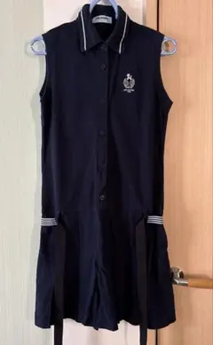 pom ponette ノースリーブワンピース L ネイビー