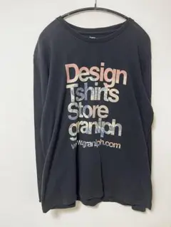 グラニフ　黒色長袖Tシャツ　Lサイズ