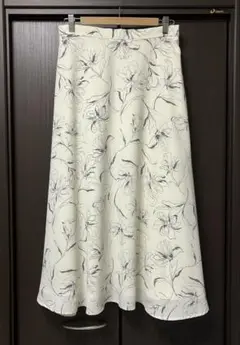 花柄ロングスカート　LL