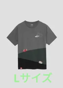 新品！グラニフ 働く車 トミカ 救急車 消防車 メンズ Lサイズ Tシャツ