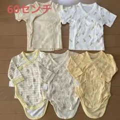 ユニクロ　短肌着、ボディースーツまとめ売り