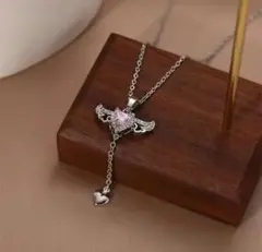 【necklace】angel heart y2k