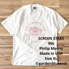 SCREEN STARS 90s Tシャツ Philip Morris XL