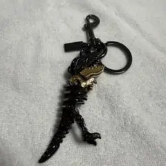 COACH チャーム キーホルダー 恐竜 レキシー ラメ ガンメタ ゴールド Amazon.co.jp: [コーチ] グラブタン レザー スモール レキシー
