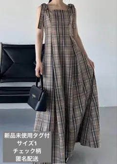 SNIDEL タックキャミワンピース
