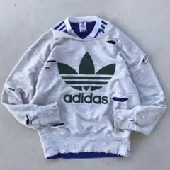adidas ダメージスウェット　y2k archive