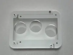 レバーレス左手薄型トレーニングケース(黒)ボタンなし