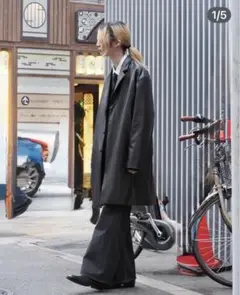 ラッドミュージシャン25ss 12ozデニムフレアパンツ