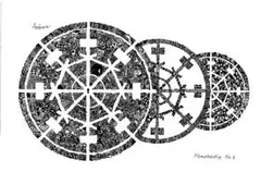 オリジナルモノクロイラスト A4サイズ