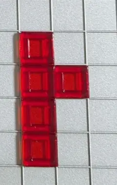 【バラ売り】ブロックスDX Blokus パーツ赤5マス