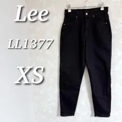 Lee ジェギンス　すっきり9分丈　ストレッチ　LL1377　ブラック　XS