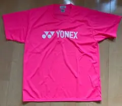 YONEX ピンク Tシャツ ポリエステル100% O