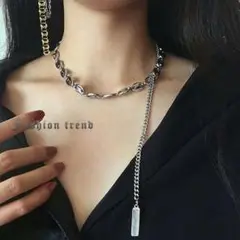 新品☆安心のメルカリ便☆ ワッカ ☆ チェーン ☆ ネックレス ☆ シルバー ☆