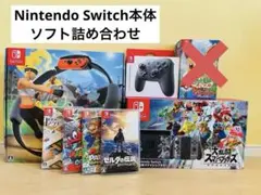 【美品】Nintendo Switch本体、ソフト詰め合わせ【即日発送可】