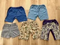 男の子 110cm 半ズボン 5点セット まとめ売り 夏服