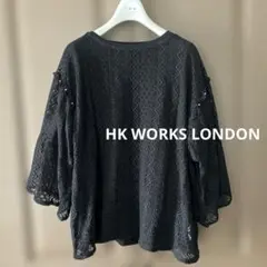 新品タグ付き❤️HK WORKS LONDON レースプルオーバー&Tシャツセット