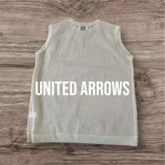 【美品】UNITED ARROWSシアーノースリーブ