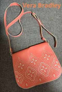 Vera Bradley ヴェラブラッドリーサーモンピンク ショルダーバッグ