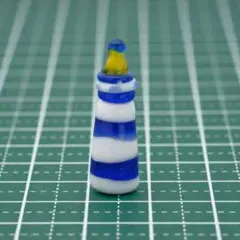 【1483】灯台のガラス細工