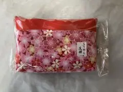 ちりめん友禅　花柄ポーチ　新品未開封未使用