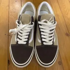 バンズ オールドスクール style36 ベージュ ブラウン