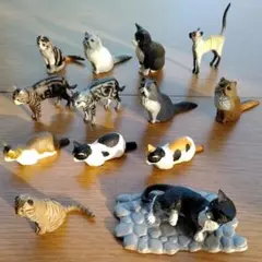 ネコフィギュア　13個セット　猫　ねこ