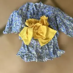Branshes 花柄カーディガン風着物　110
