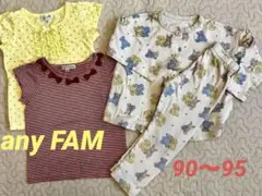 any FAM 半袖Tシャツ パジャマ 90cm 100cm 女の子