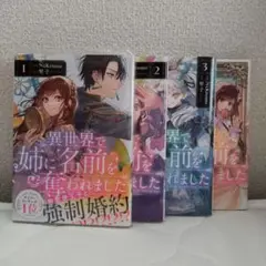 異世界で姉に名前を奪われました　４冊セット